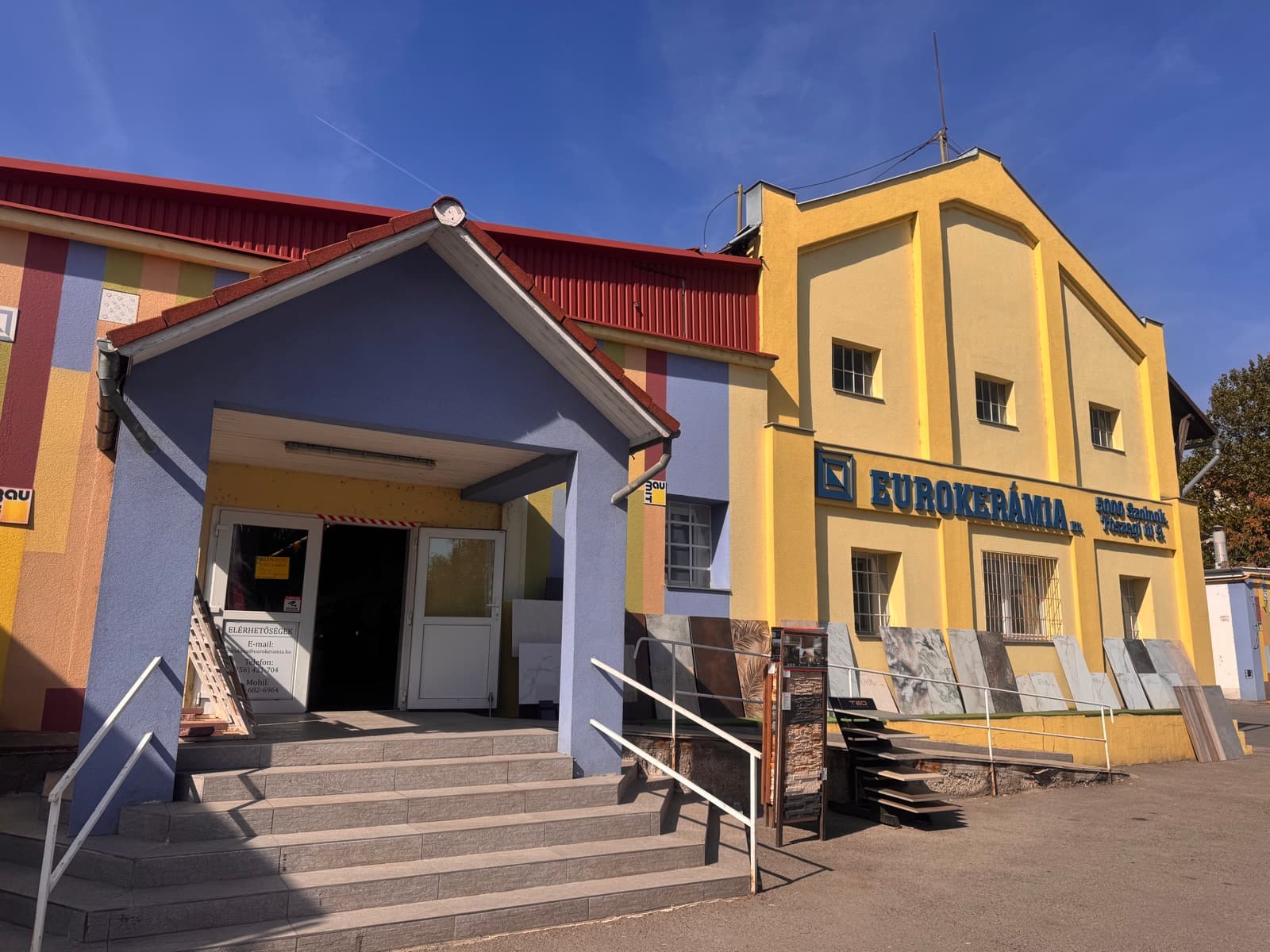 Az Eurokerámia bemutatóterme